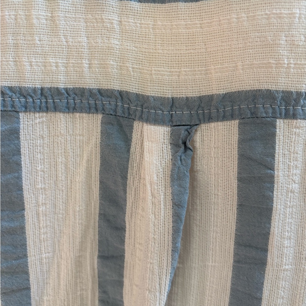 Grimani Greek Made Striped Gauzy Tunic Shirt Women’s Large - Picture 5 of 9